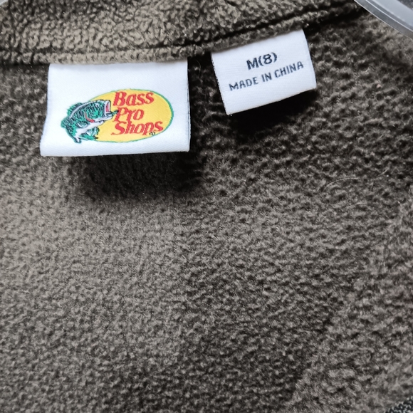 Bass Pro Shops Boys Lightweight Zip up Jacket sz. 8 - Picture 3 of 4